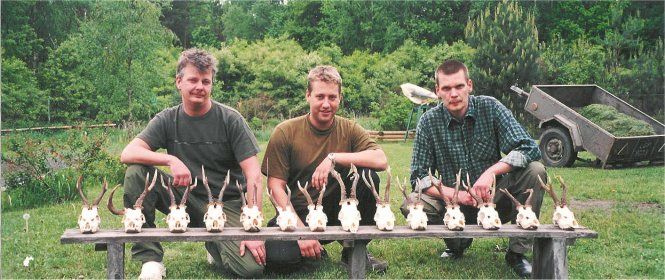 Lars, Kim og Kaj. Polen 2003 